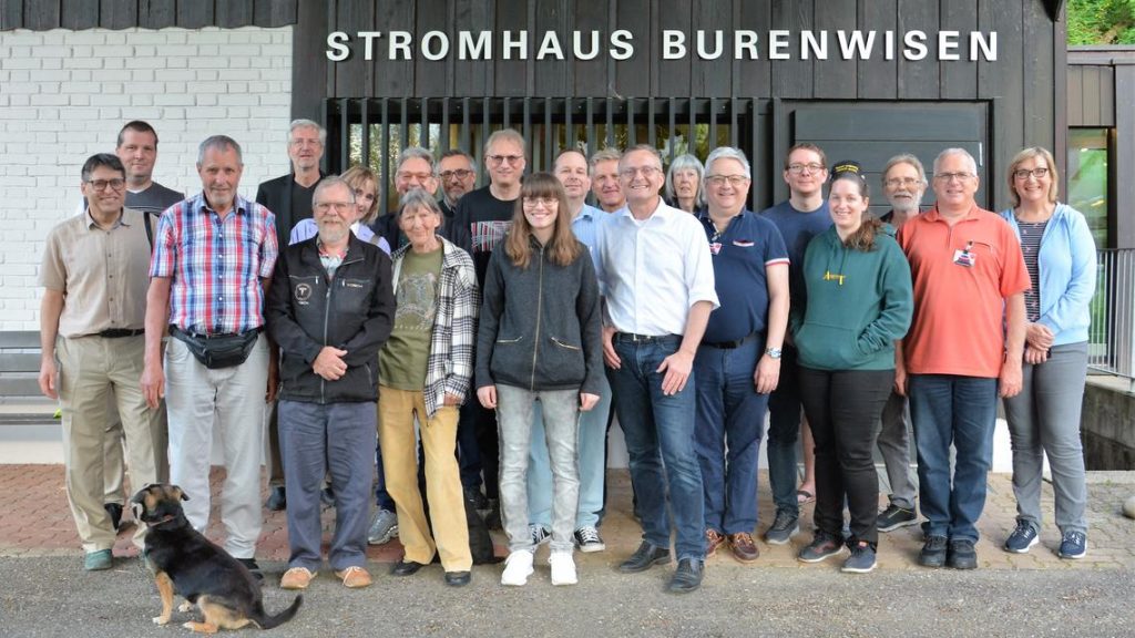 Besichtigung Stromhaus Burenwisen